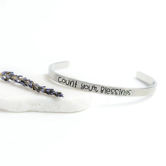 Count Your Blessings Cuff