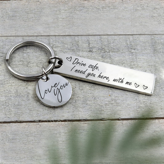 Drive Safe Keychain