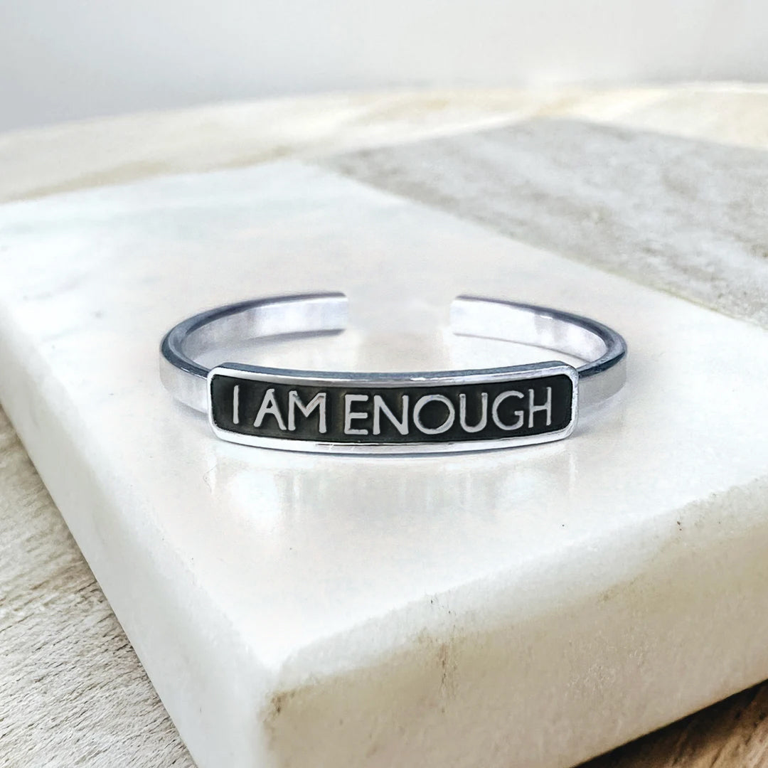 I Am Enough Empowerment Ring