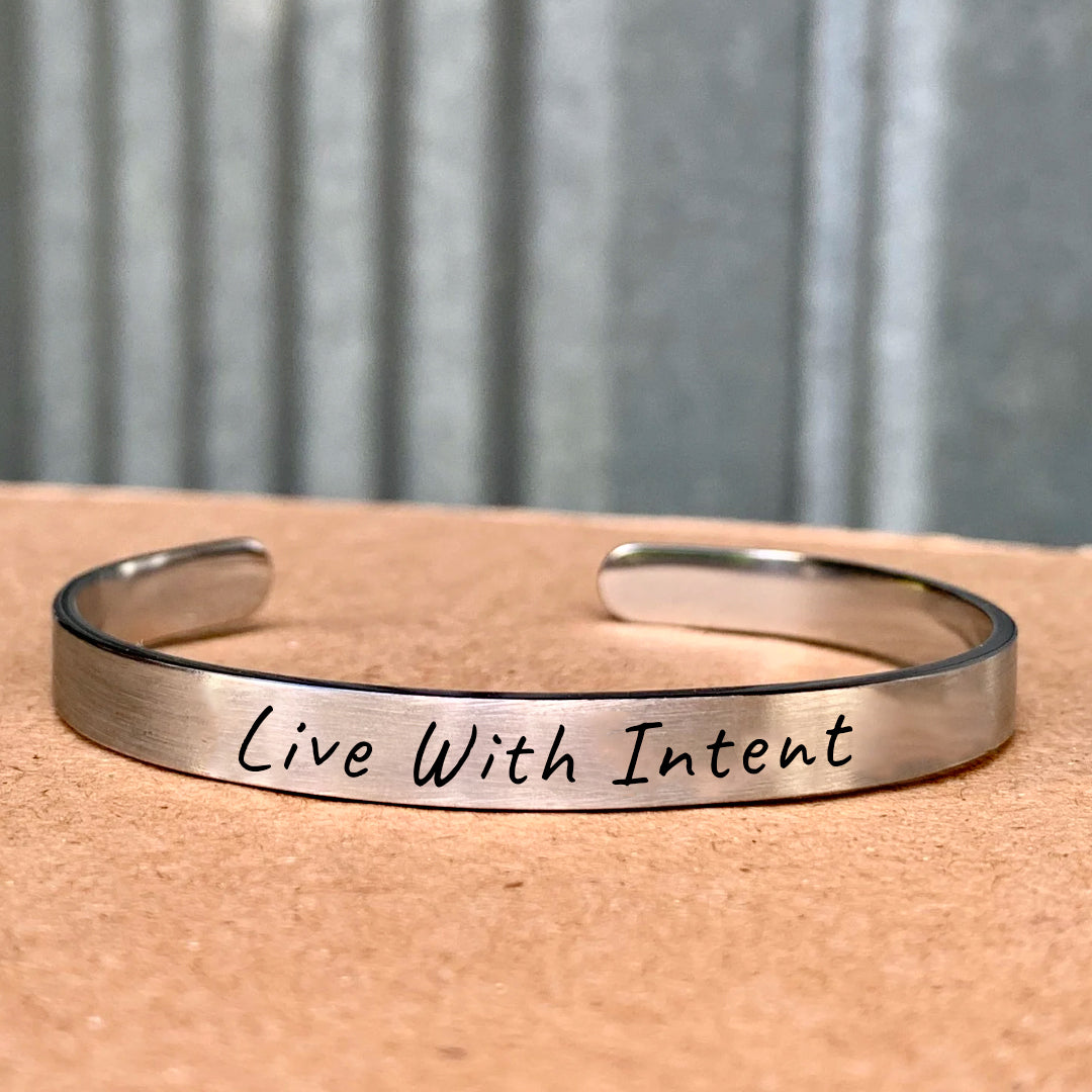 Live With Intent Cuff