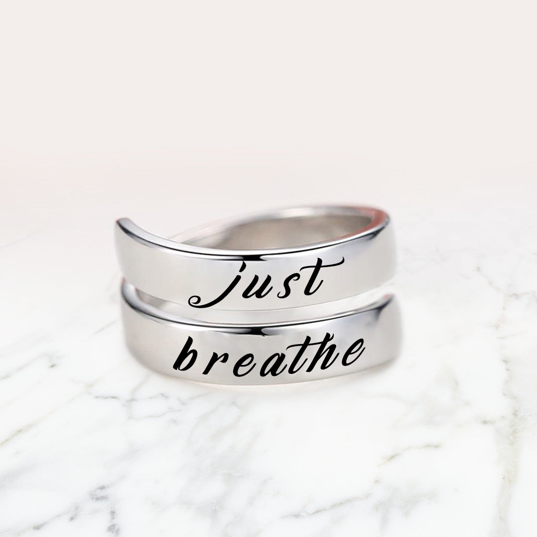 Just Breathe Ring